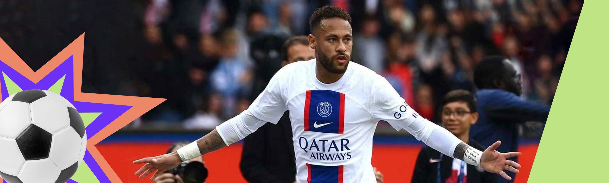 Neymar «PSJ» tarixidagi eng yaxshi to‘purarlar ro‘yxatida 4-o‘ringa ko‘tarildi Neymar «PSJ» klubi tarixidagi eng yaxshi to‘purarlar ro‘yxatida to‘rtlikka kirib oldi.