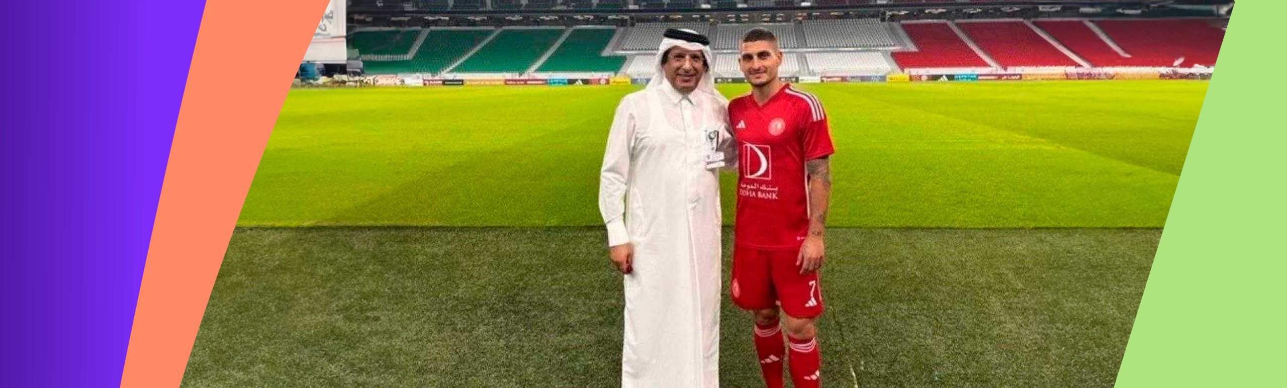 Rasman: Marko Verratti — «Al Arabi» futbolchisi